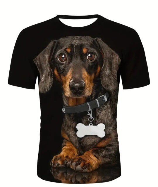 T Shirt DOG Tee New Size XL 