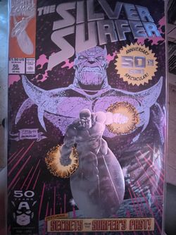 Marvel Comic The Silver Surfer