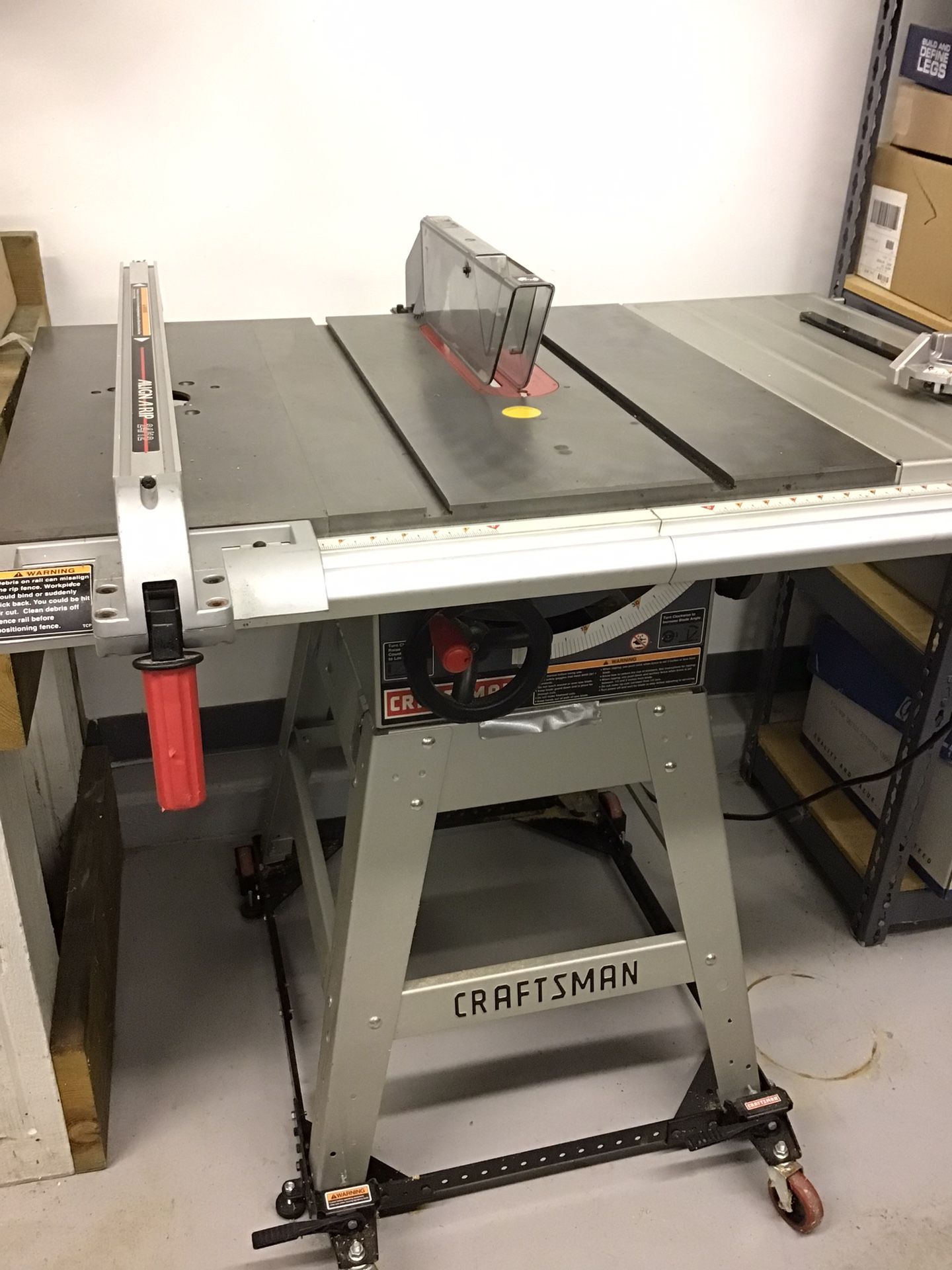 Craftsman 10” Table Saw