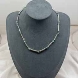 David Yurman Blue Topaz Choker 