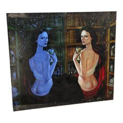 NY: Surreal Dual Portrait Painting