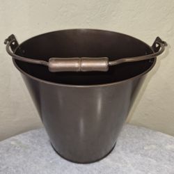 Shiny Metal Pail Ice Bucket 