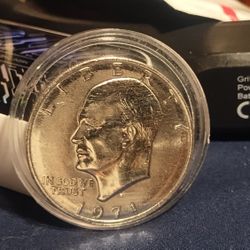 1971 D  Eisenhower Dollar Coin