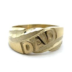 Men’s Dad 10k Yellow Gold Ring GP3115510