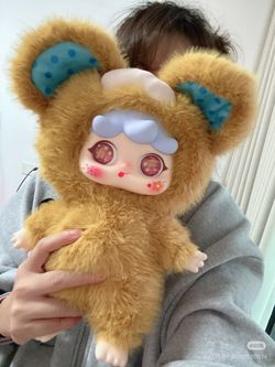 MIGO 400% Baby Three Give Yourself A Hug Plush Series - Little Bear