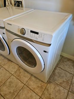 Samsung 7.5 cu.ft. Electric Dryer with Smart Care DVE45T6020W/A3