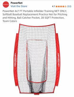 PowerNet 4x7 w/bow frame