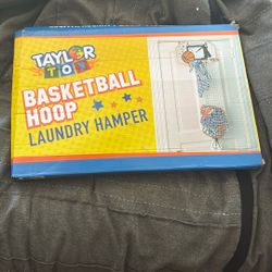 Taylor Toy Basketball Hoop Laundry Hamper 