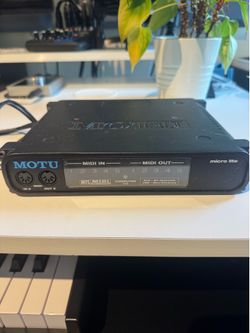 MOTU MicroLite MIDI Interface