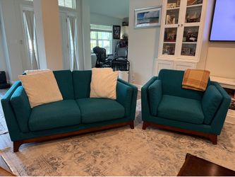 Love Seat & Accent Chair