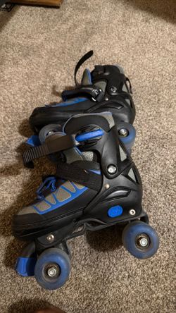 Blue skates for kids sizes 1-4
