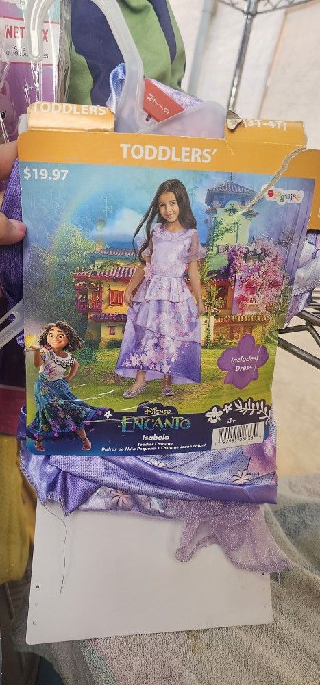 Isabela  ( ENCANTO ) MOVIE  COSTUME