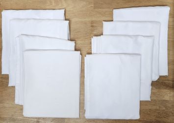 Sheer Lined Curtains (short)
