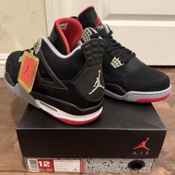 JORDAN 4 Bred 2012