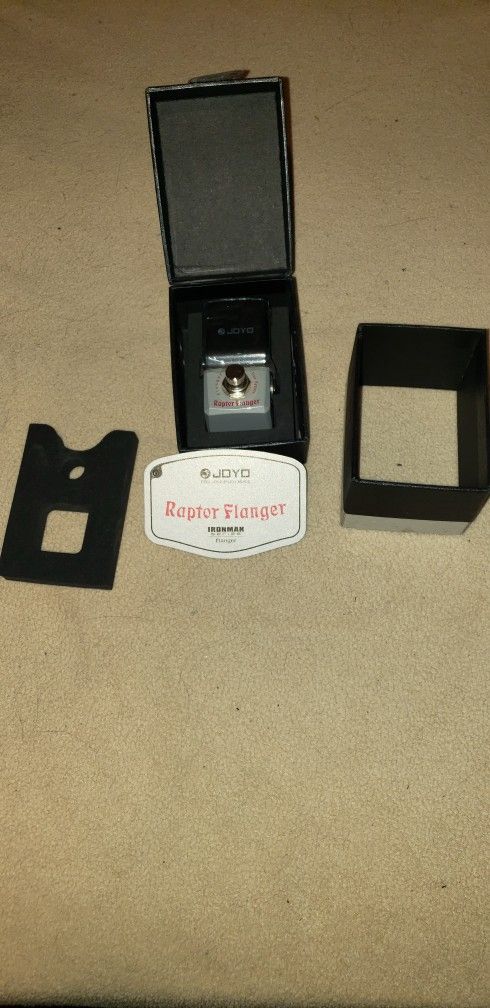 Joyo Raptor Flanger New In Box Guitar Effects