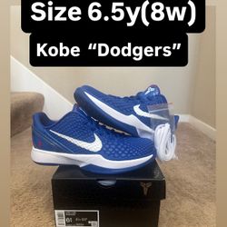 Nike Kobe 6 “Dodgers” Size 6.5y