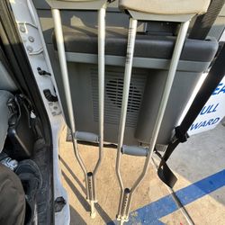 Adjustable Crutches 
