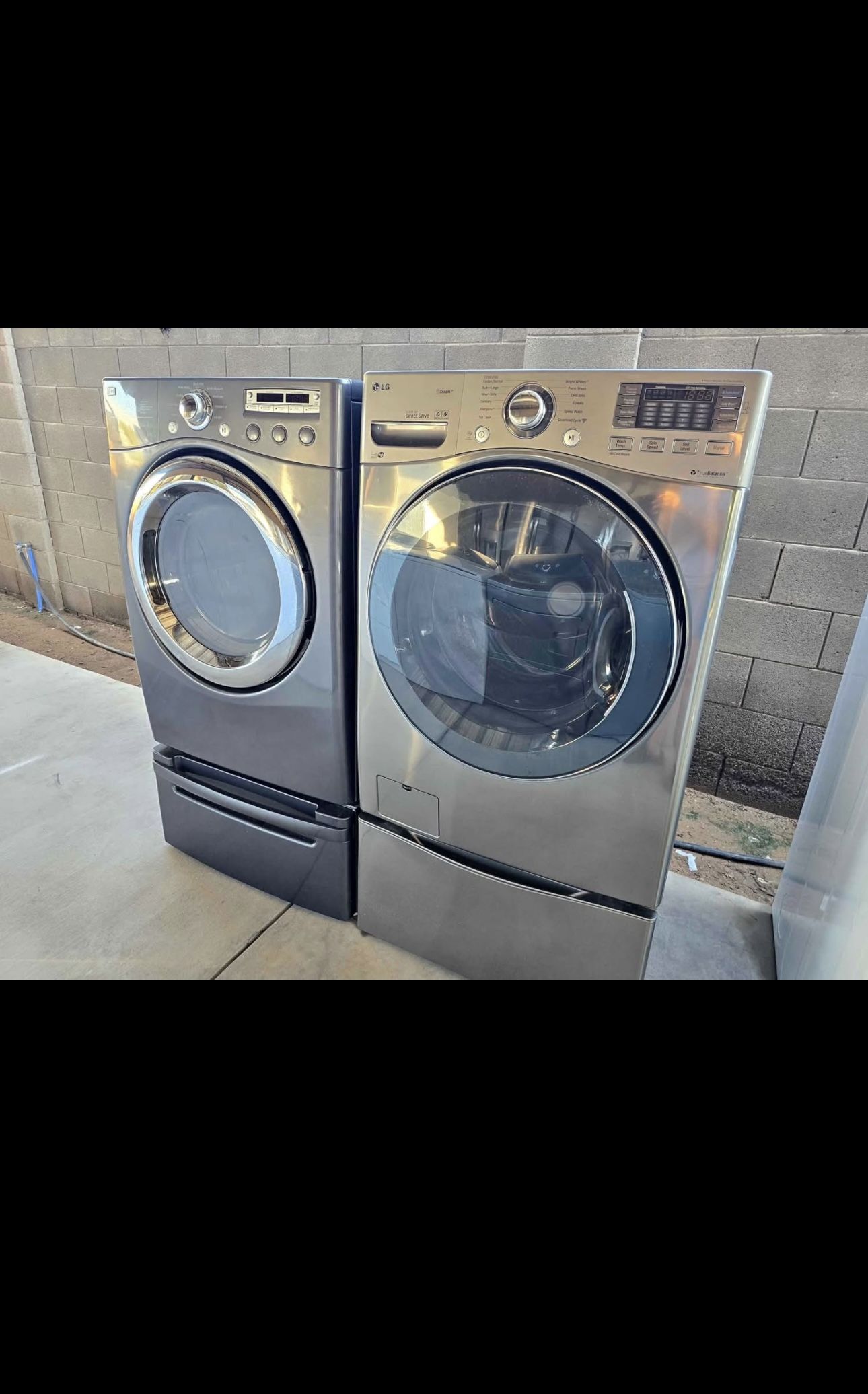 Washer And Dryer Set 