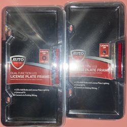 "2–Auto Drive Dual Function LED License Plate Frame"