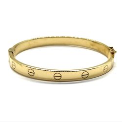 10K YG Bangle 8.7G EPJ030147