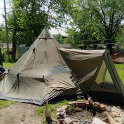 Tee Pee Tent Fits 6 People14×14