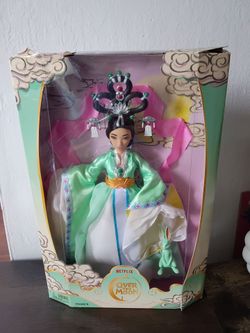 2020 Netflix Over The Moon Chang'E w/ Jade Rabbit Doll NIB