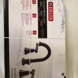 Delta Chamberlain Bathroom Faucet – Matte Black (NEW) $120 each