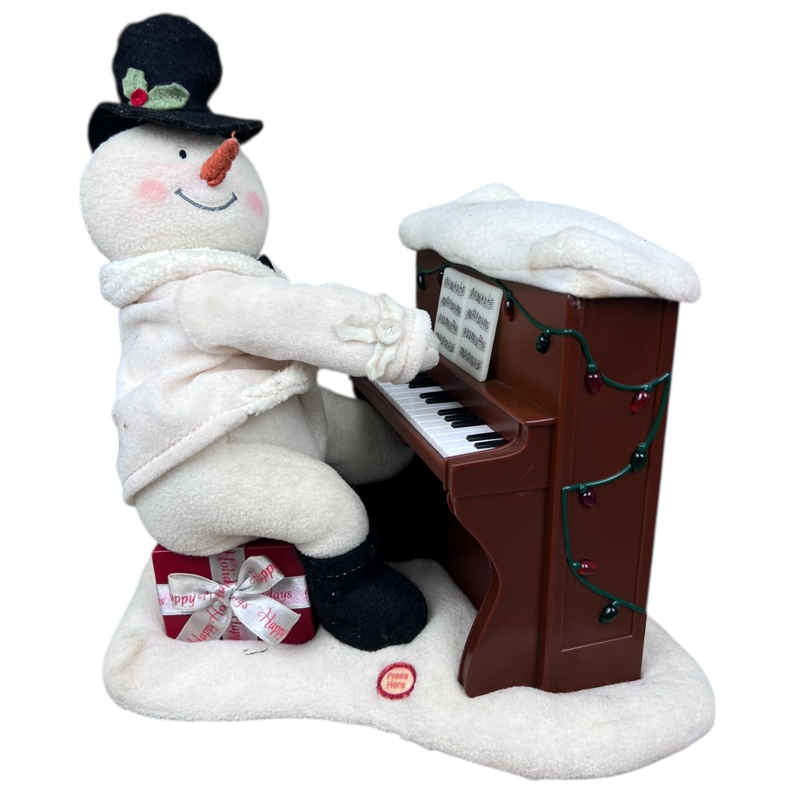 Hallmark 2005 Jingle Pal Sing Along Snowman Original Piano Tested