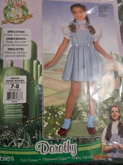Dorothy kids costume