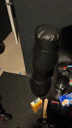 Ground and pound bag filled