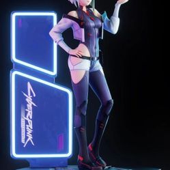 Cyberpunk : Edgerunners Lucy Statue 