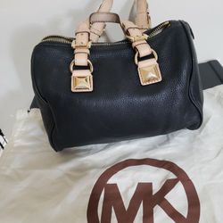 Leather Satchel Michael Kors 
