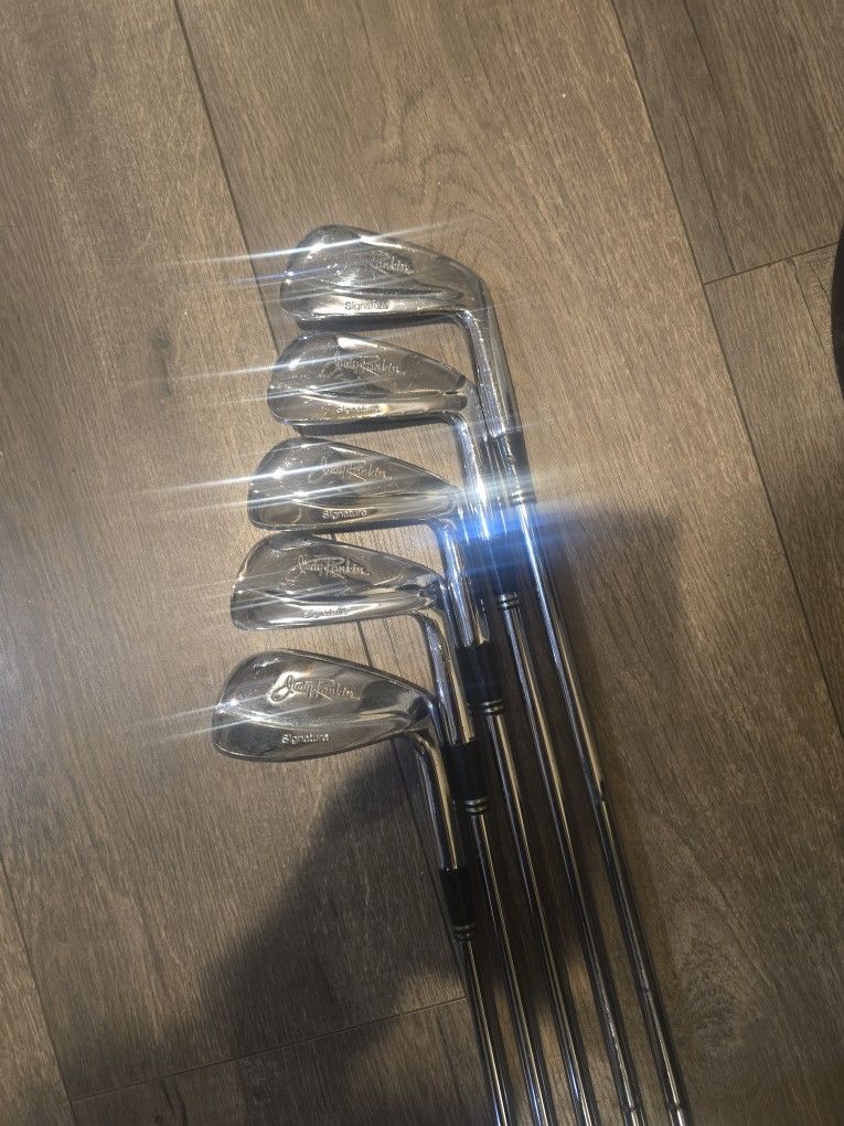 JUDY RANKIN GOLF CLUBS ( 5 IRONS SET) STEEL SHAFT & RIGHT HANDED