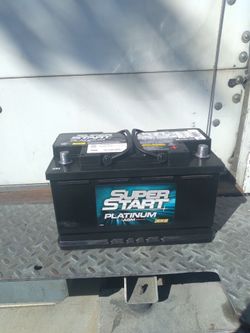 $150 OR BEST OFFER SUPER START PLATINUM AGM A1 Battery Group Size 94R H7 850 CCA 140 Minute RC - 94RPLTJ