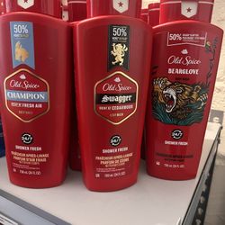 Old Spcie Body Wash Bundle 4/$20