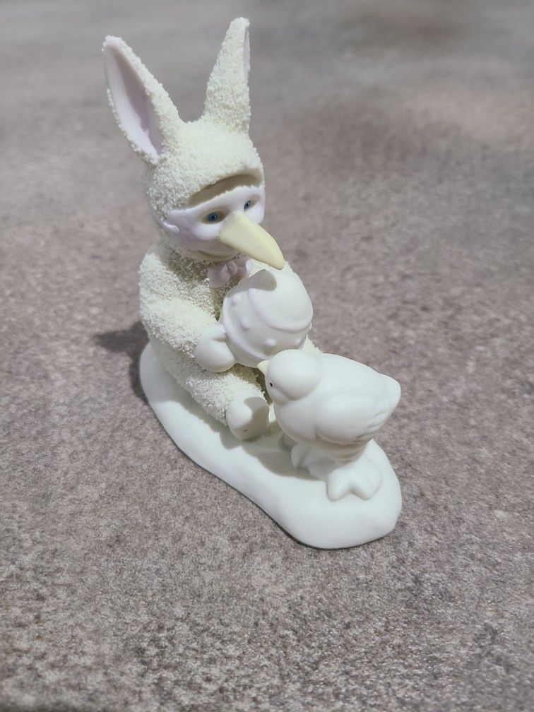 Snowbabie Easter Figurine 