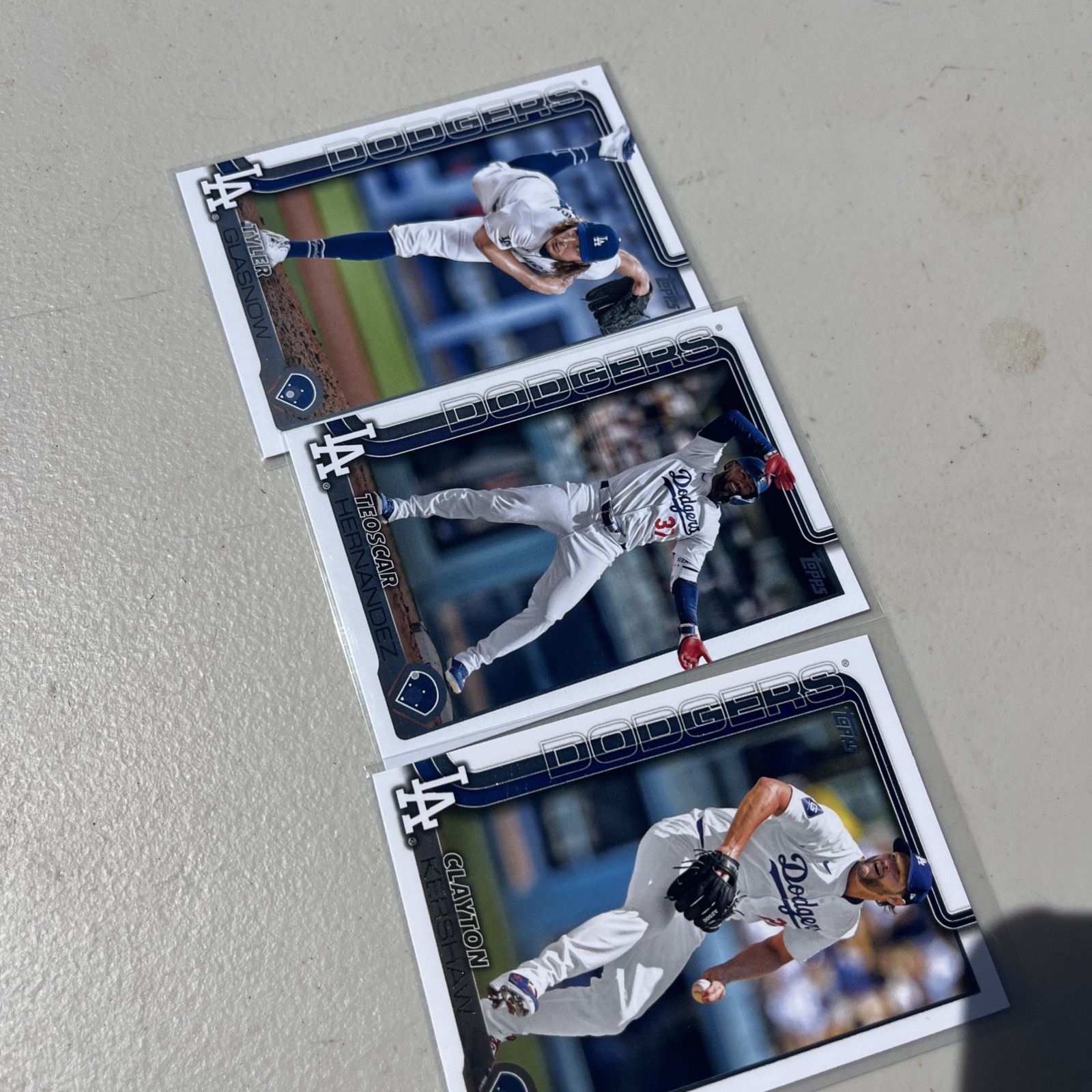 Dodgers Topps Card Bundle