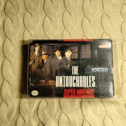 The Untouchables SNES Super Nintendo CIB