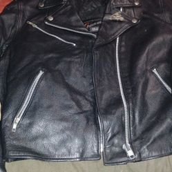 Harley-Davidson Black Leather Riding Jacket