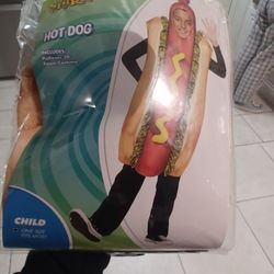 Hot Dog Custome For Kids 3d