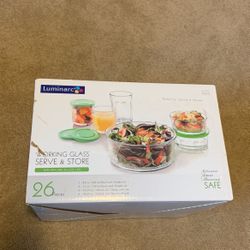 Working Glass Serve And Store