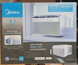 Midea U shaped 10,000 btu ac