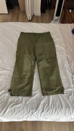 Wildland firefighter Kevlar Nomex brush pants.
