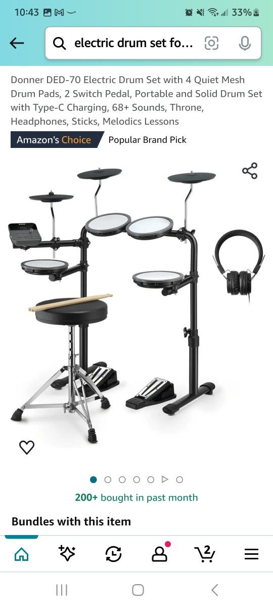 Electric Drum Set