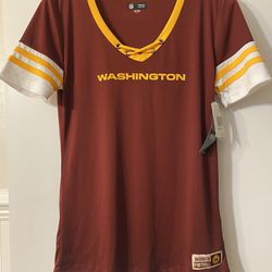 Washington football team commanders redskins jersey nfl size small womens nwt