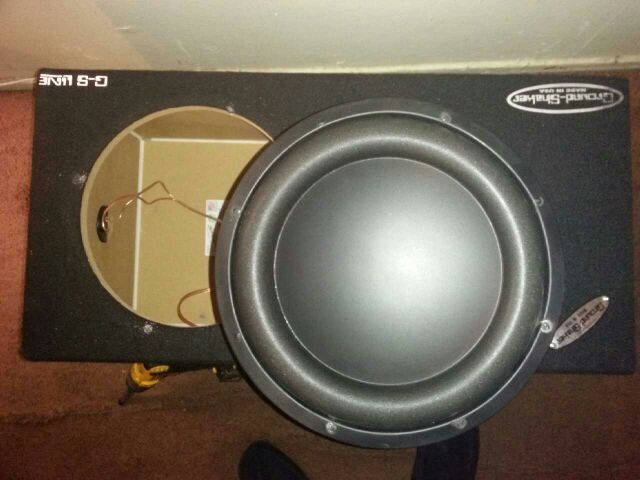 190$ with box .re audio sxx model 1000 rms +++ size 12".