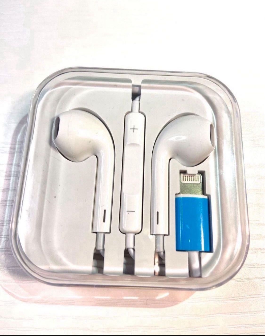 1 Wired Headphones Earphones For IPhone 14 13 12 11 X 8 7 6 Bluetooth Wired Earbuds