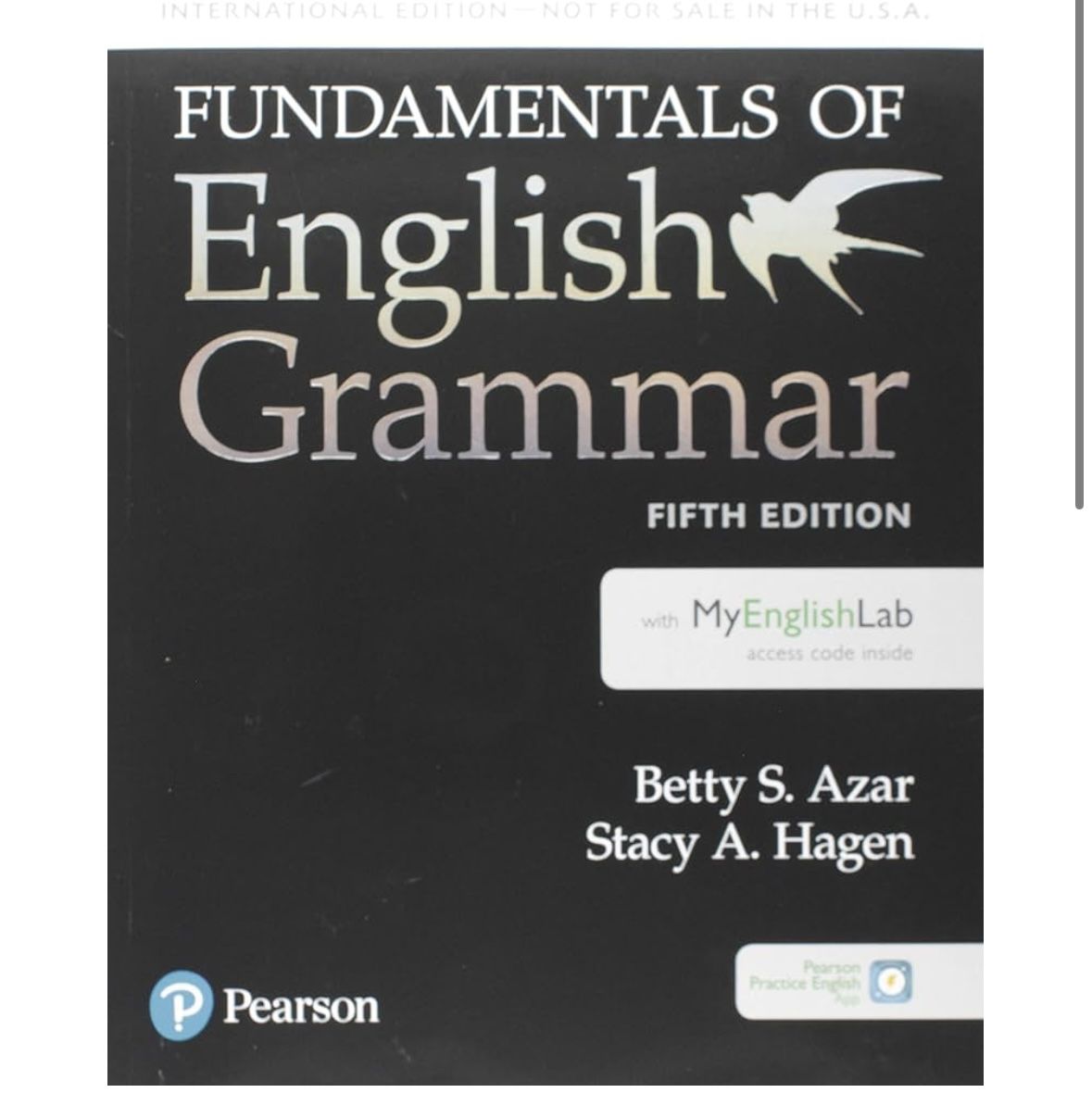 Fundamentals of English Grammar Student Book with MyEnglishLab - 5th Edition