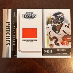 2004 Clinton Portis Playoff Honors /75 Patch 
