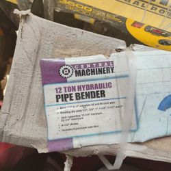 Brand New 12 Ton Pipe Bender